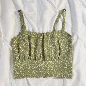 Leopard Crop Tank Top